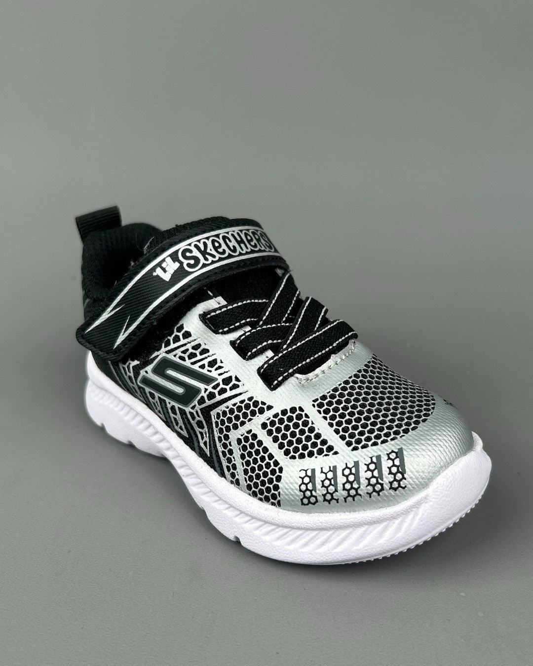 TENNIS SKECHERS GRIS PARA NIÑO