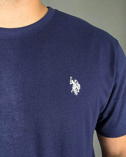 CAMISETA U.S. POLO ASSN AZUL PARA CABALLERO