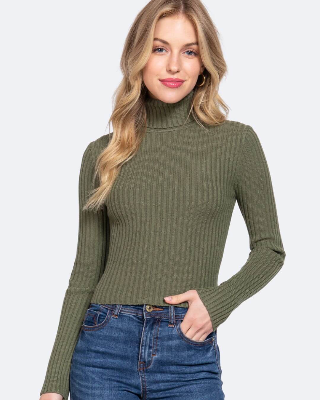 SWEATER ACTIVE BASIC VERDE