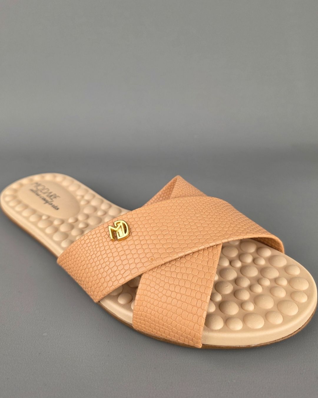 SANDALIA MODARE BEIGE PARA DAMA