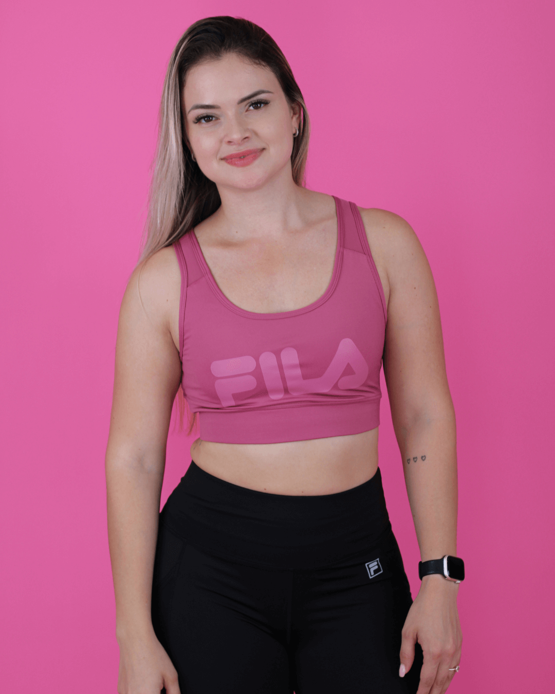 TOP FILA LILA PARA DAMA