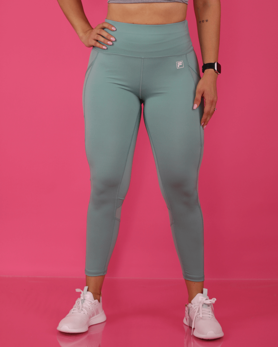 LICRA FILA MUJER MENTA