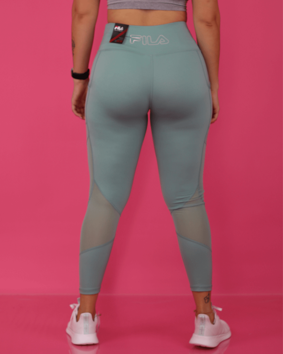 LICRA FILA MUJER MENTA