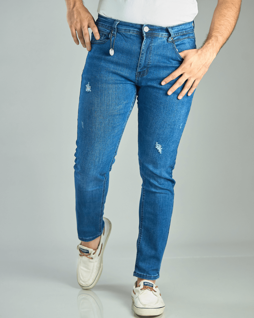 JEANS POLO CAMBRIDGE AZUL CLARO