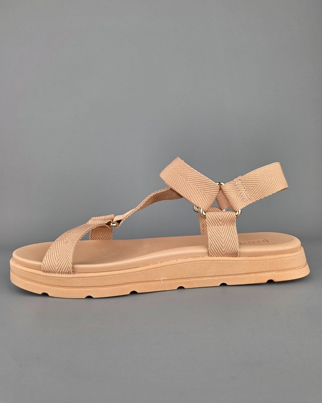 SANDALIA MOLECA BEIGE PARA DAMA