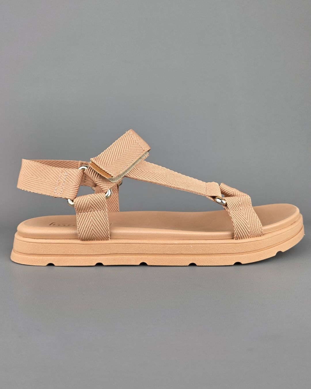 SANDALIA MOLECA BEIGE PARA DAMA