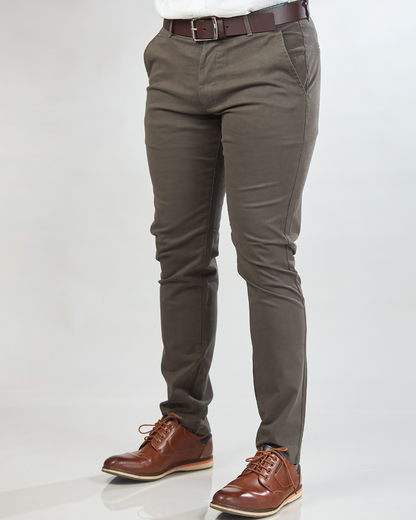 PANTALÓN CAMBRIDGE VERDE OLIVA PARA CABALLERO