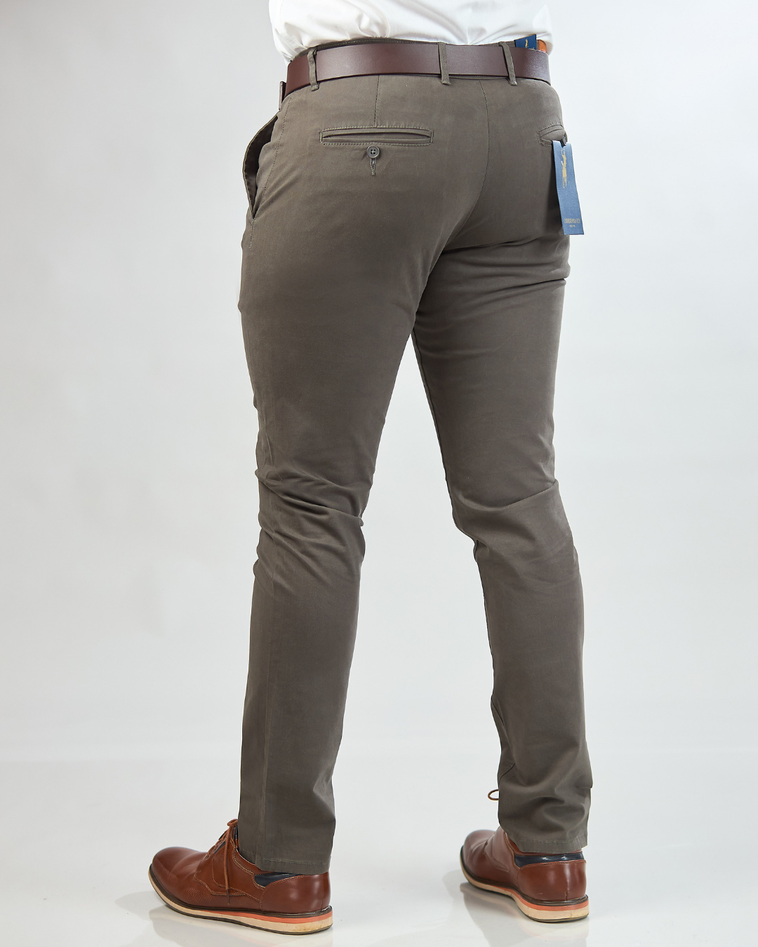 PANTALÓN CAMBRIDGE VERDE OLIVA PARA CABALLERO