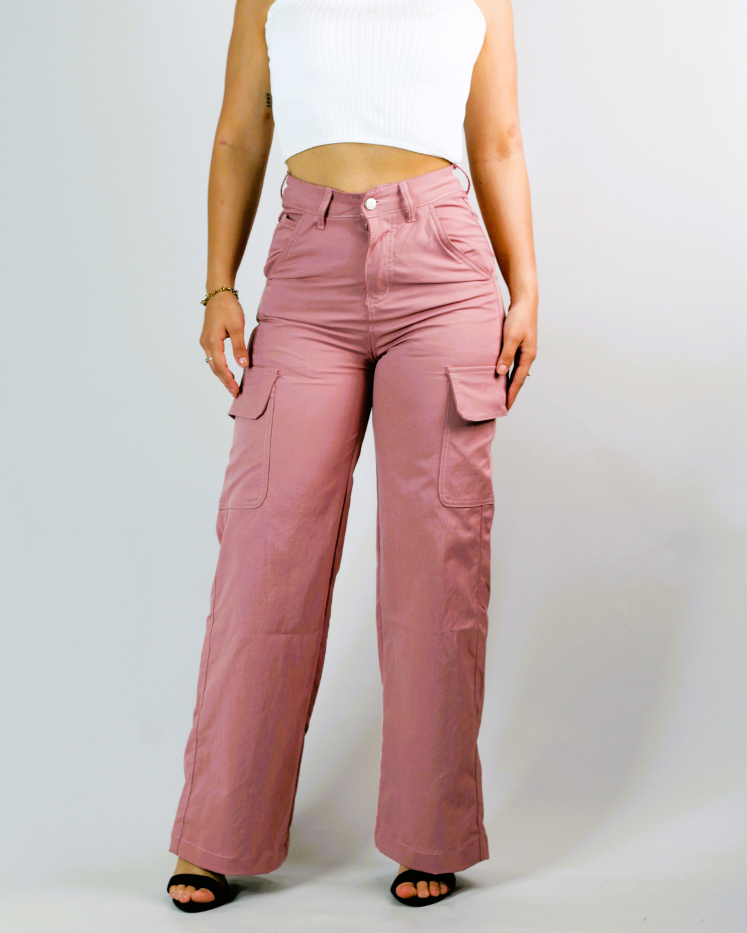 PANTALÓN BACCI WIDE LEG CARGO