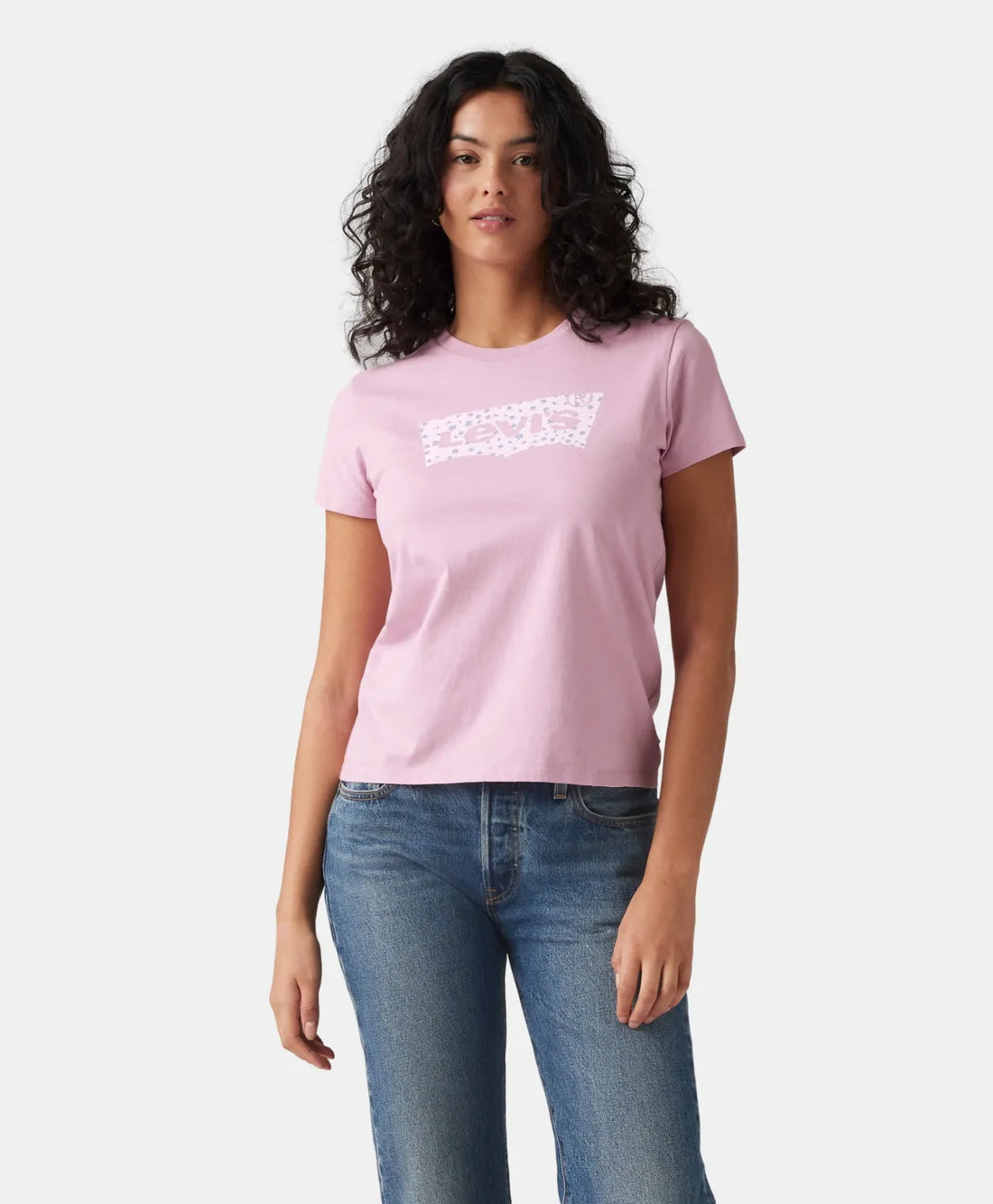 CAMISETA LEVIS ROSA DE DAMA