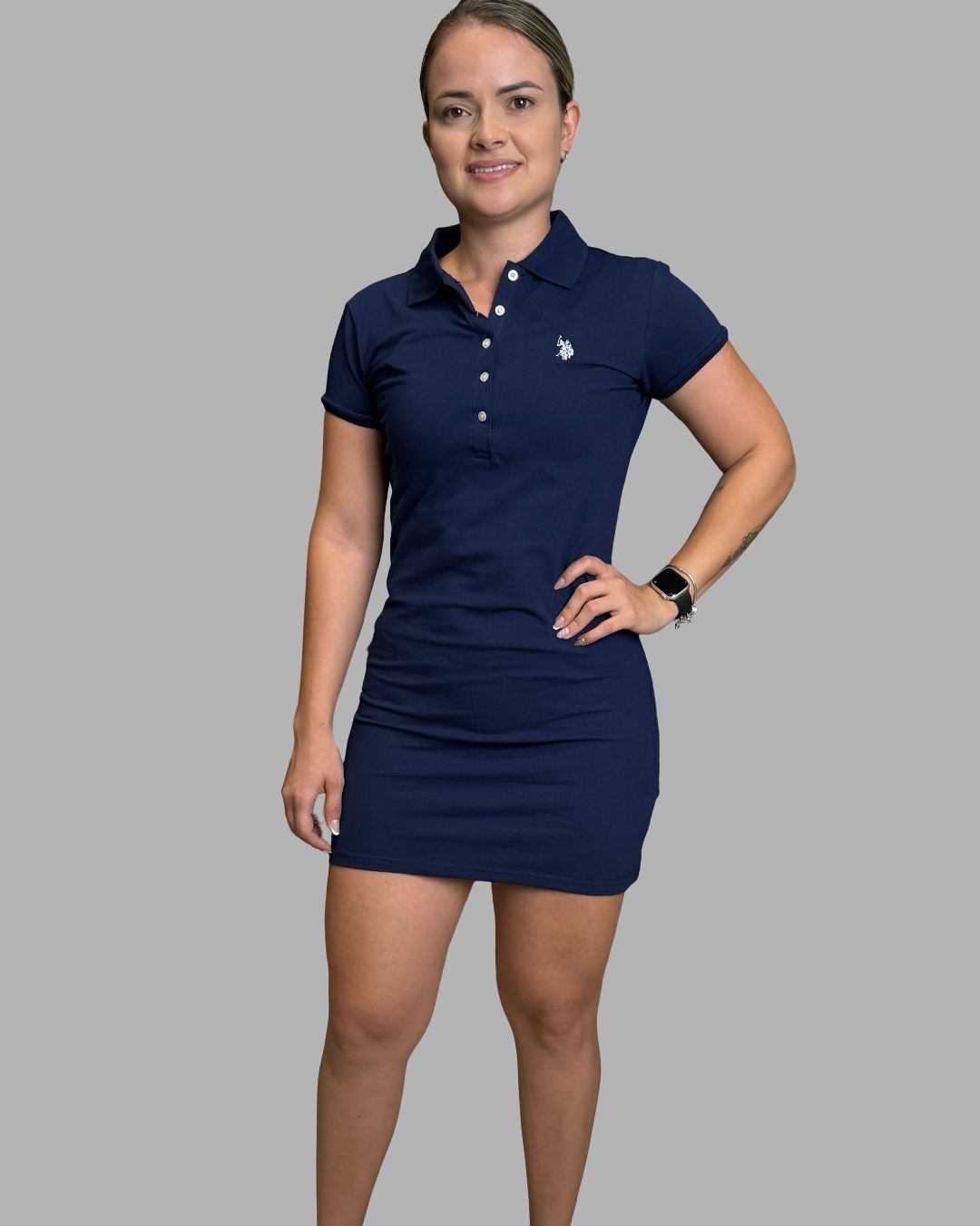 VESTIDO U.S. POLO ASSN AZUL PARA DAMA