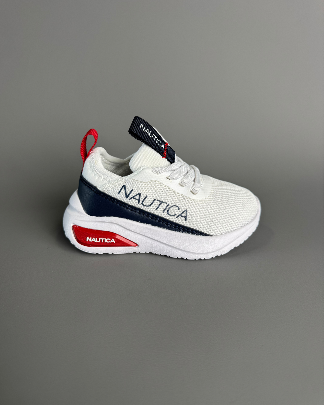 TENNIS NAUTICA BLANCAS PARA NIÑO