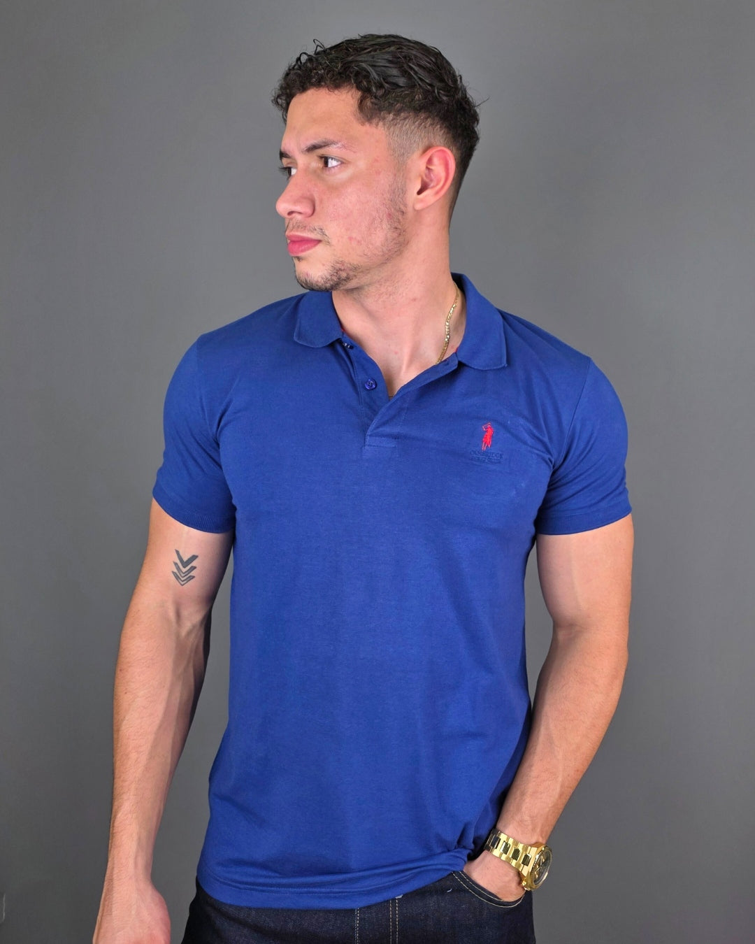 POLO CAMBRIDGE POLO AZUL OSCURO  PARA CABALLERO
