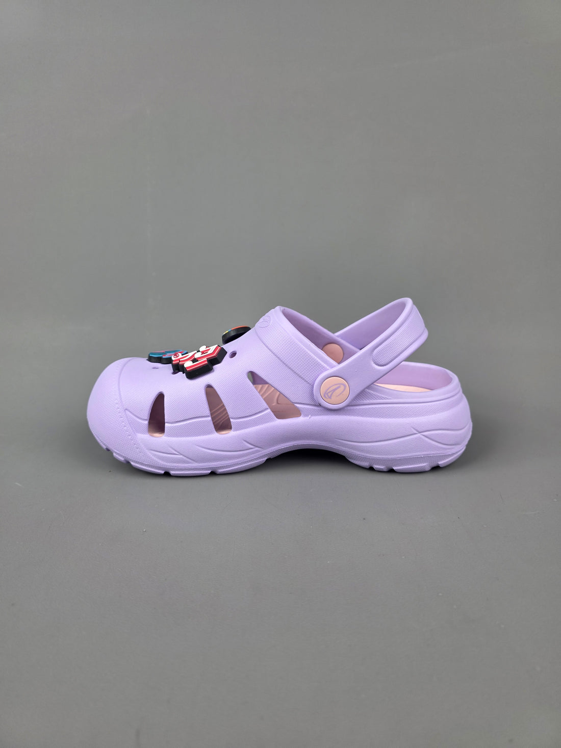 SANDALIA BOLTIO LILA PARA NIÑA