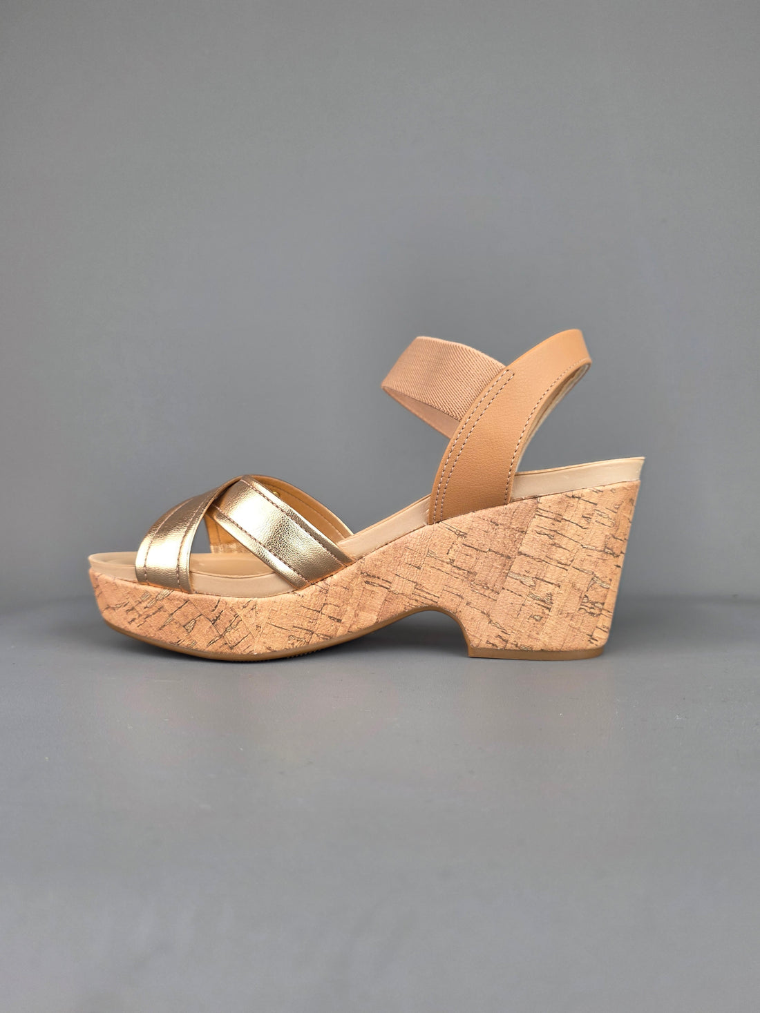 SANDALIA MODARE BEIGE PARA DAMA