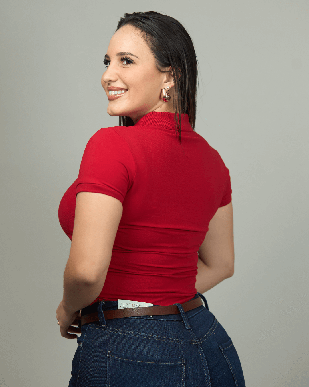 POLO DE MUJER US POLO ROJA PARA DAMA
