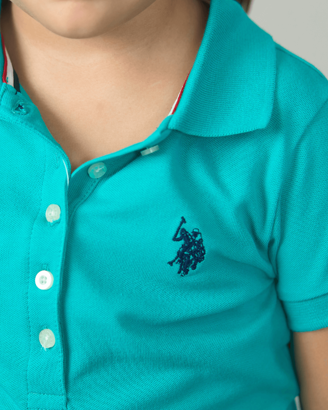POLO US POLO VERDE MENTA PARA NIÑA