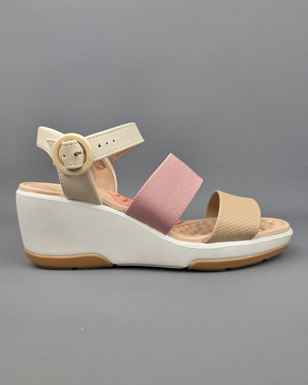 SANDALIA MODARE BEIGE PARA DAMA