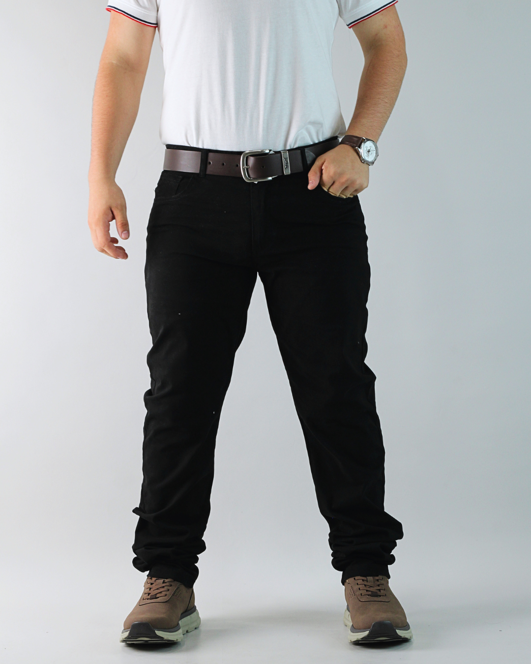 PANTALON KENNETH COLE NEGRO PARA CABALLERO