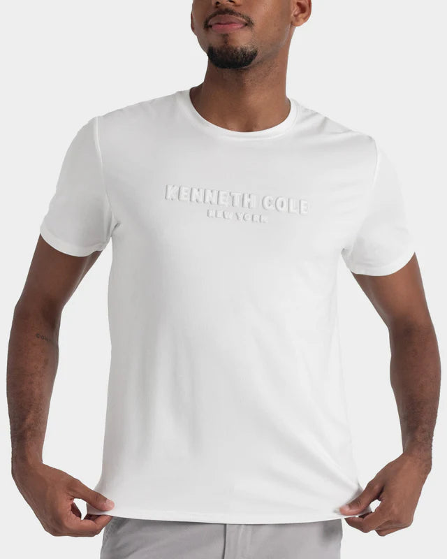 CAMISETA BLANCA KENNETH COLE DE CABALLERO