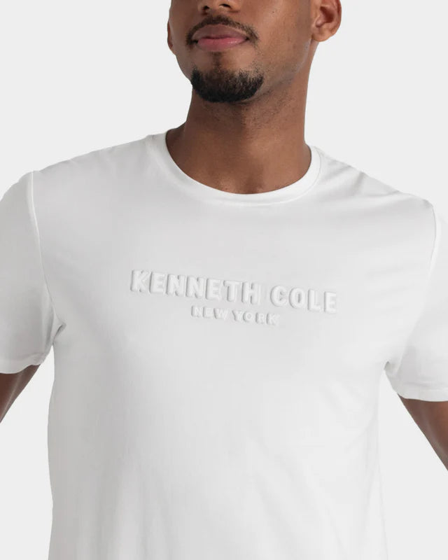 CAMISETA BLANCA KENNETH COLE DE CABALLERO