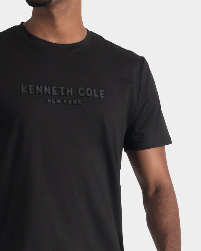 CAMISETA NEGRA KENNETH COLE DE CABALLERO