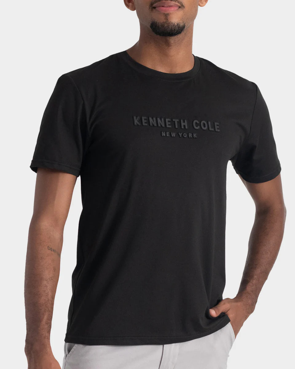 CAMISETA NEGRA KENNETH COLE DE CABALLERO