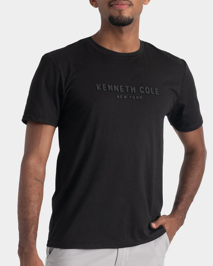 CAMISETA NEGRA KENNETH COLE DE CABALLERO