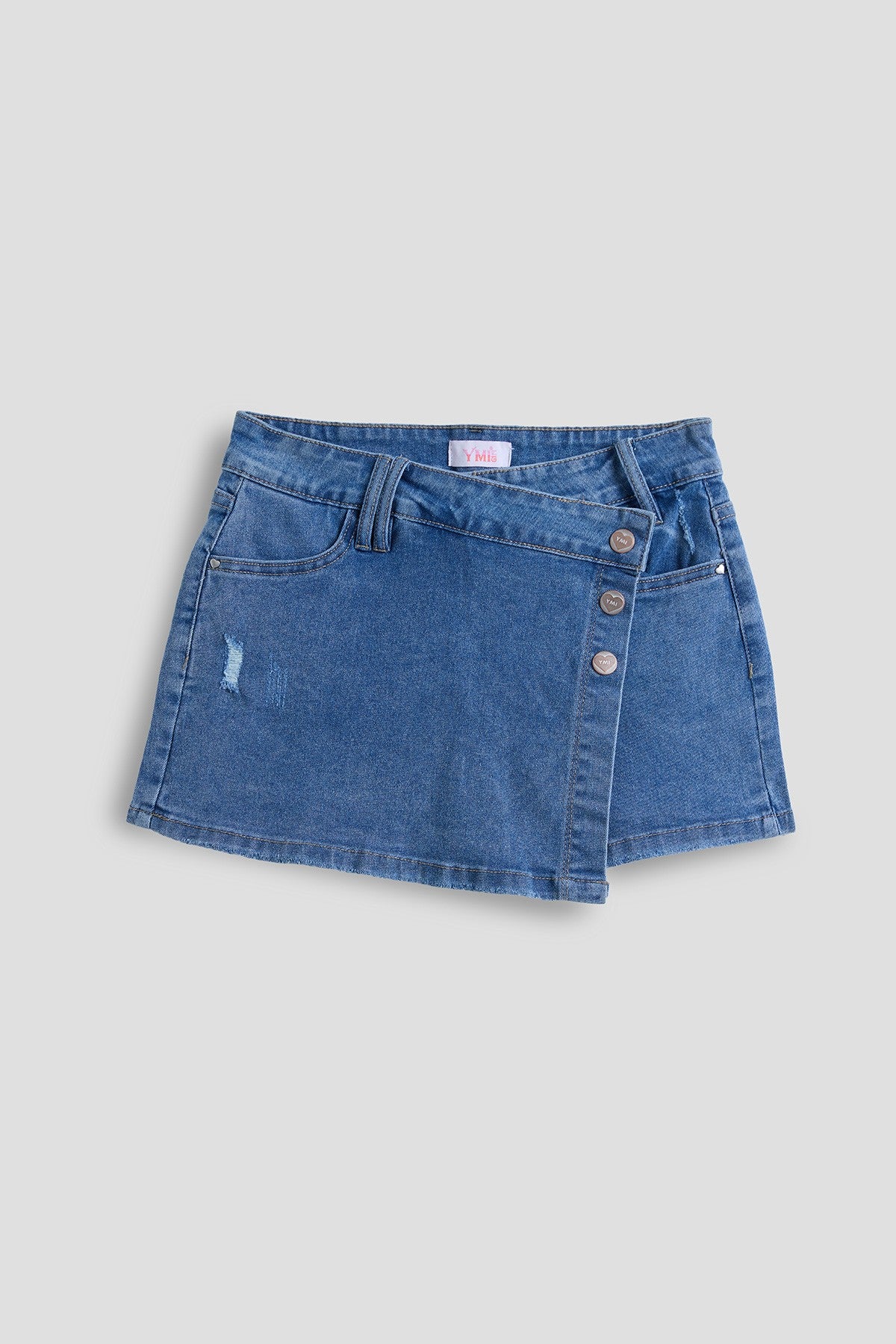 SHORT ENAGUA AZUL YMI PARA NIÑA