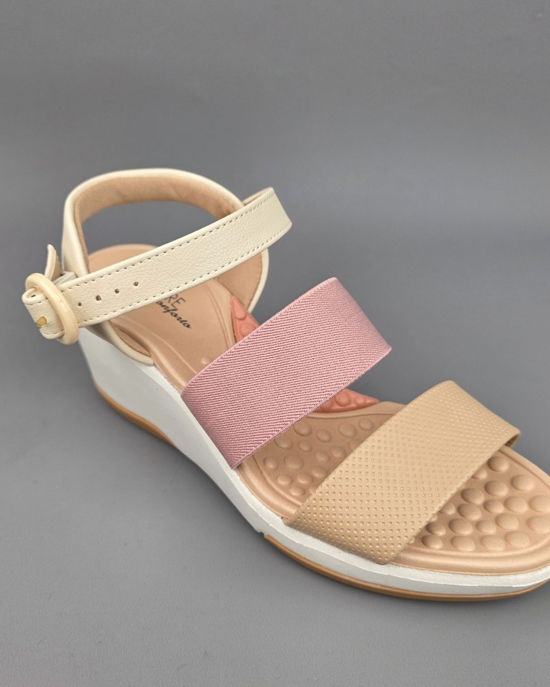 SANDALIA MODARE BEIGE PARA DAMA