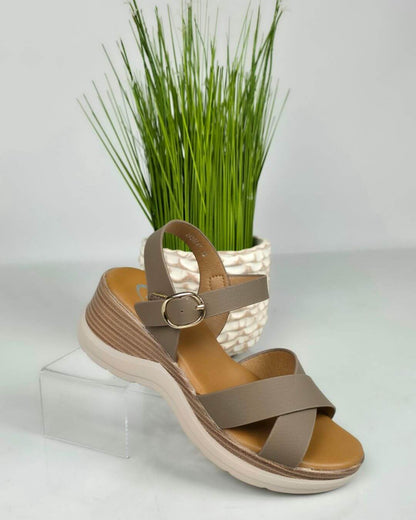 SANDALIA MIOS BEIGE PARA DAMA