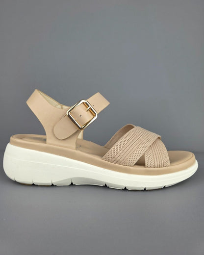 SANDALIAS MIOS BEIGE PARA DAMA