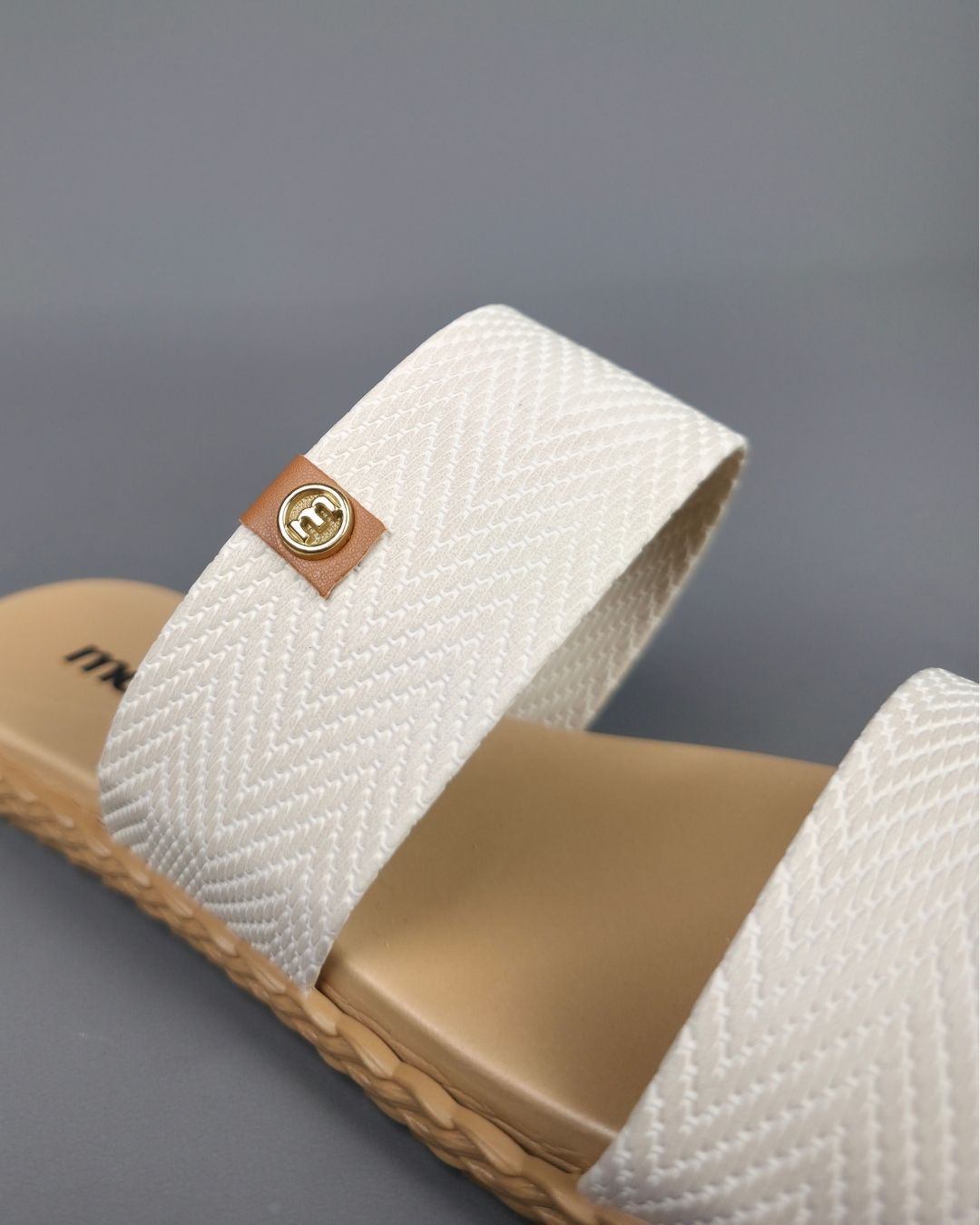 SANDALIA MOLECA BLANCA PARA DAMA