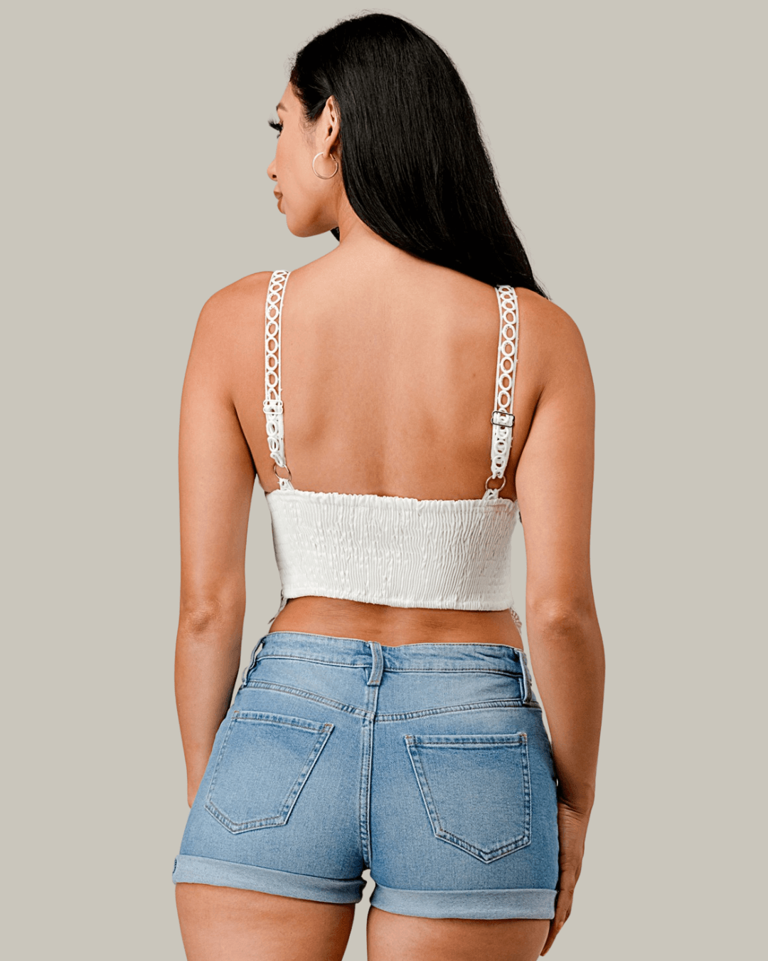 TOP DANNIEL JEANS BLANCO