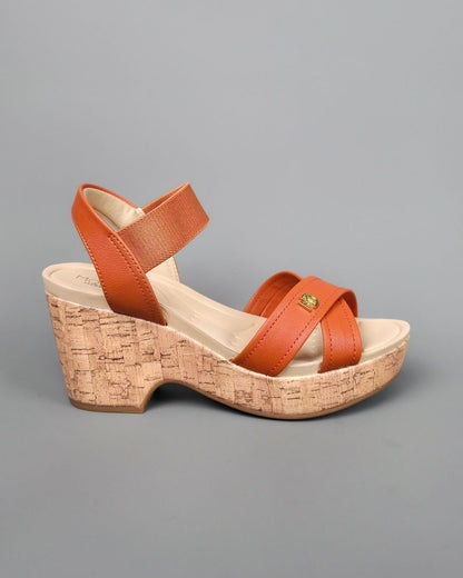 SANDALIA MODARE TERRACOTA DE MUJER