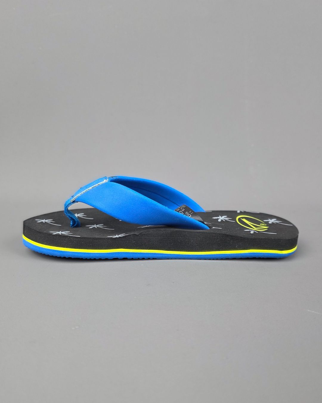 SANDALIA BOLTIO NEGRAS CON AZUL DE NIÑO