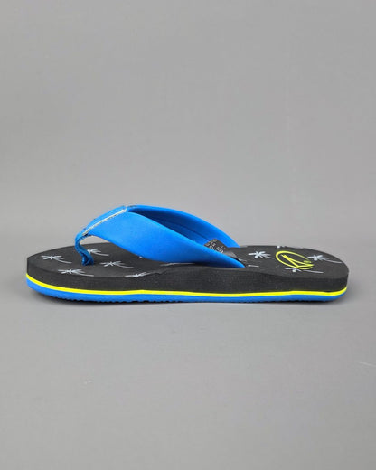 SANDALIA BOLTIO NEGRAS CON AZUL DE NIÑO