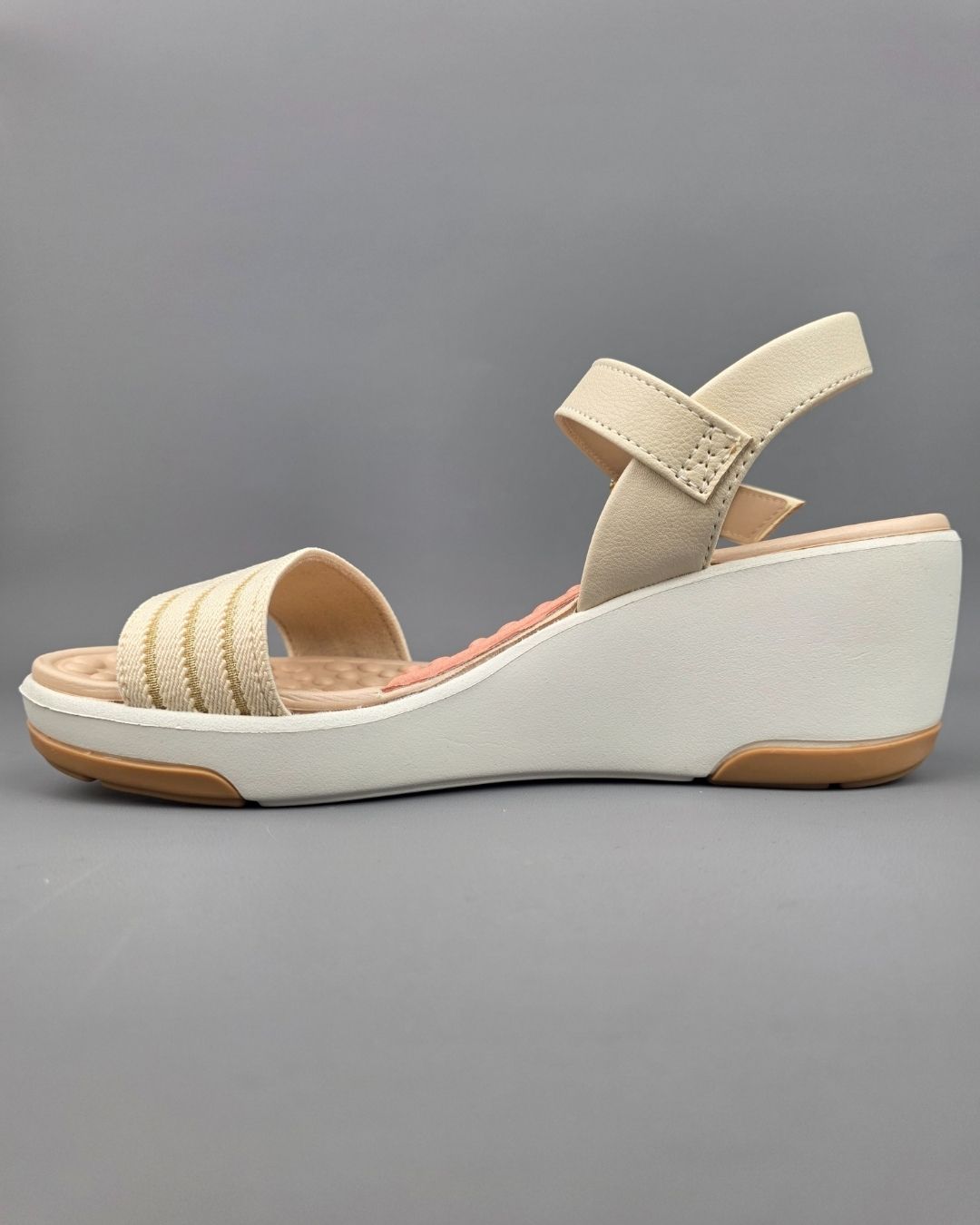 SANDALIA MODARE BEIGE PARA DAMA