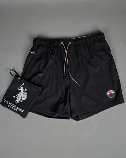 BAÑADOR US POLO NEGRO PARA CABALLERO