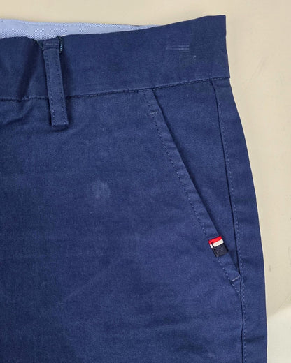 SHORT TWILL US POLO AZUL PARA NIÑO