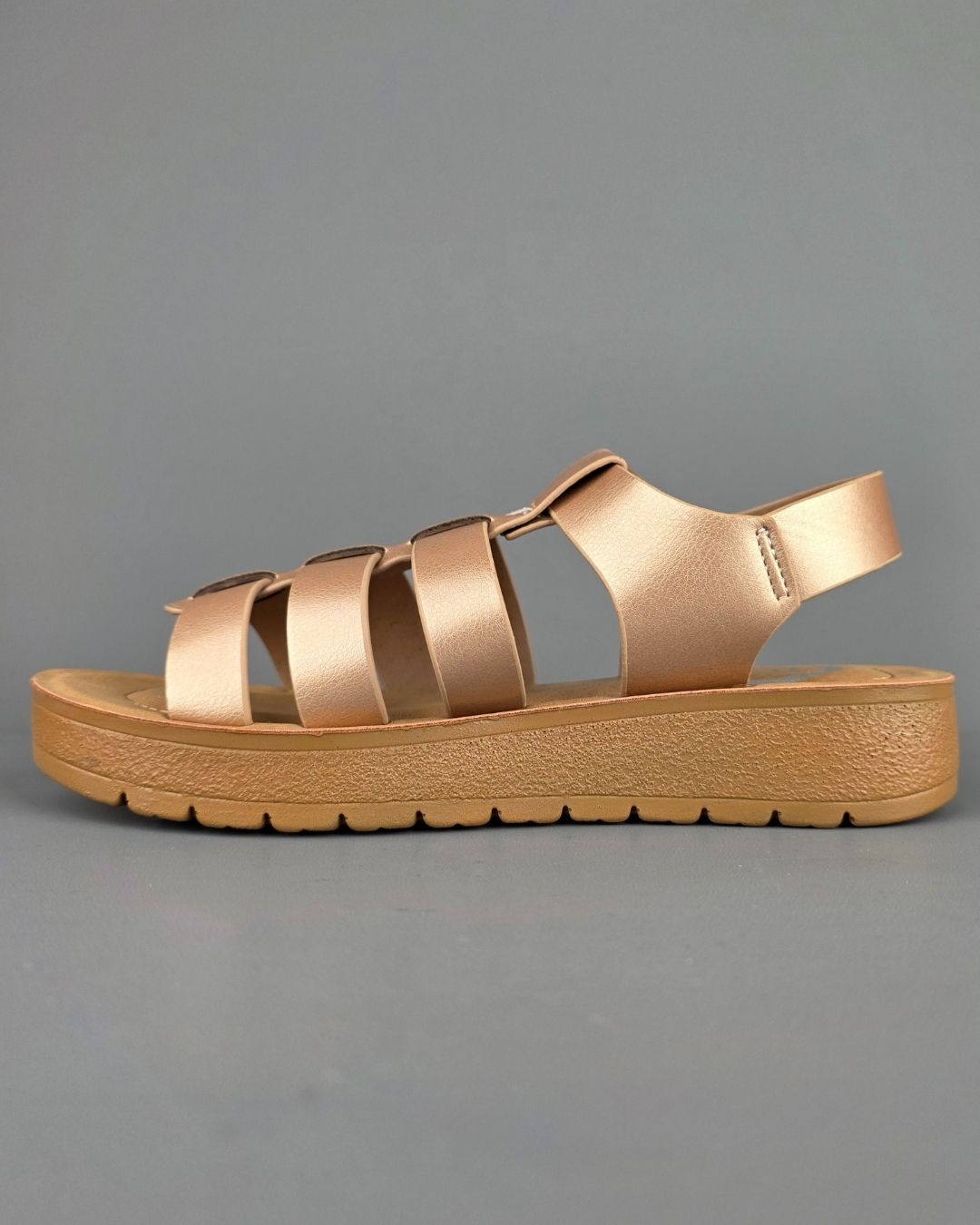 SANDALIA MIOS ORO ROSA PARA DAMA