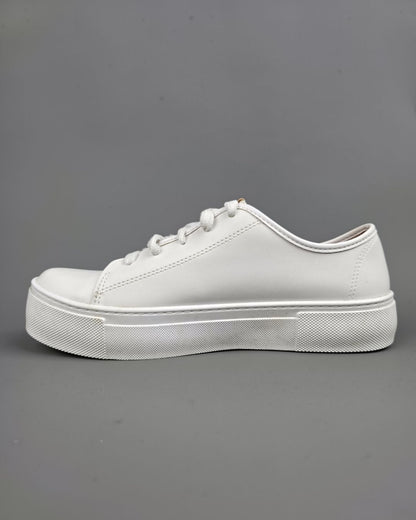 TENIS MOLECA BLANCA PARA DAMA