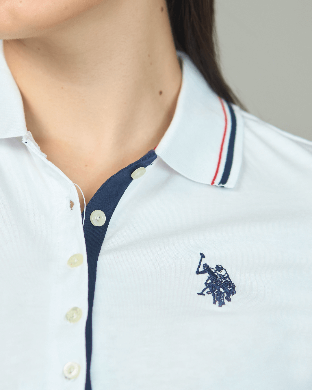 POLO DE MUJER US POLO BLANCA PARA DAMA