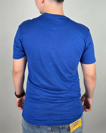 CAMISETA NIKE AZUL ESTAMPADA PARA CABALLERO