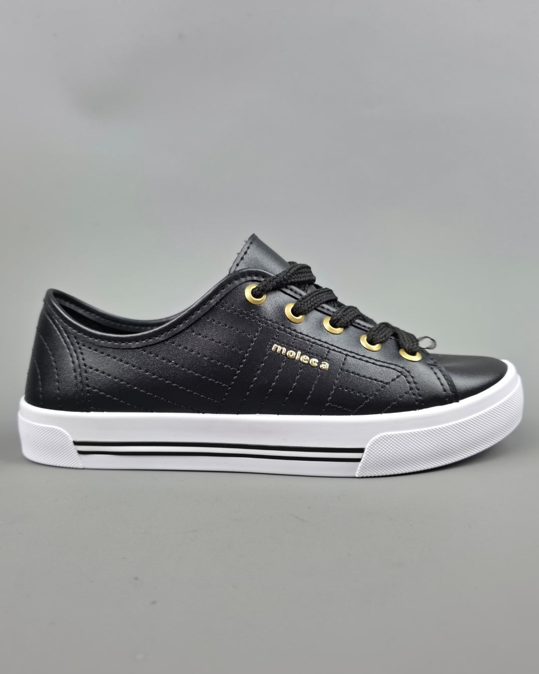 TENNIS MOLECA NEGRA PARA DAMA