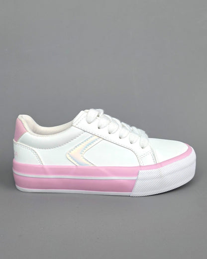 TENNIS NAUTICA BLANCA PARA NIÑA
