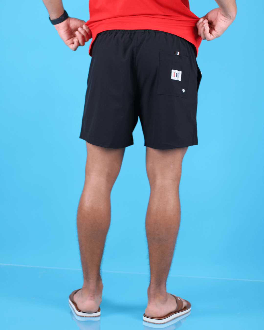 BAÑADOR US POLO NEGRO PARA CABALLERO
