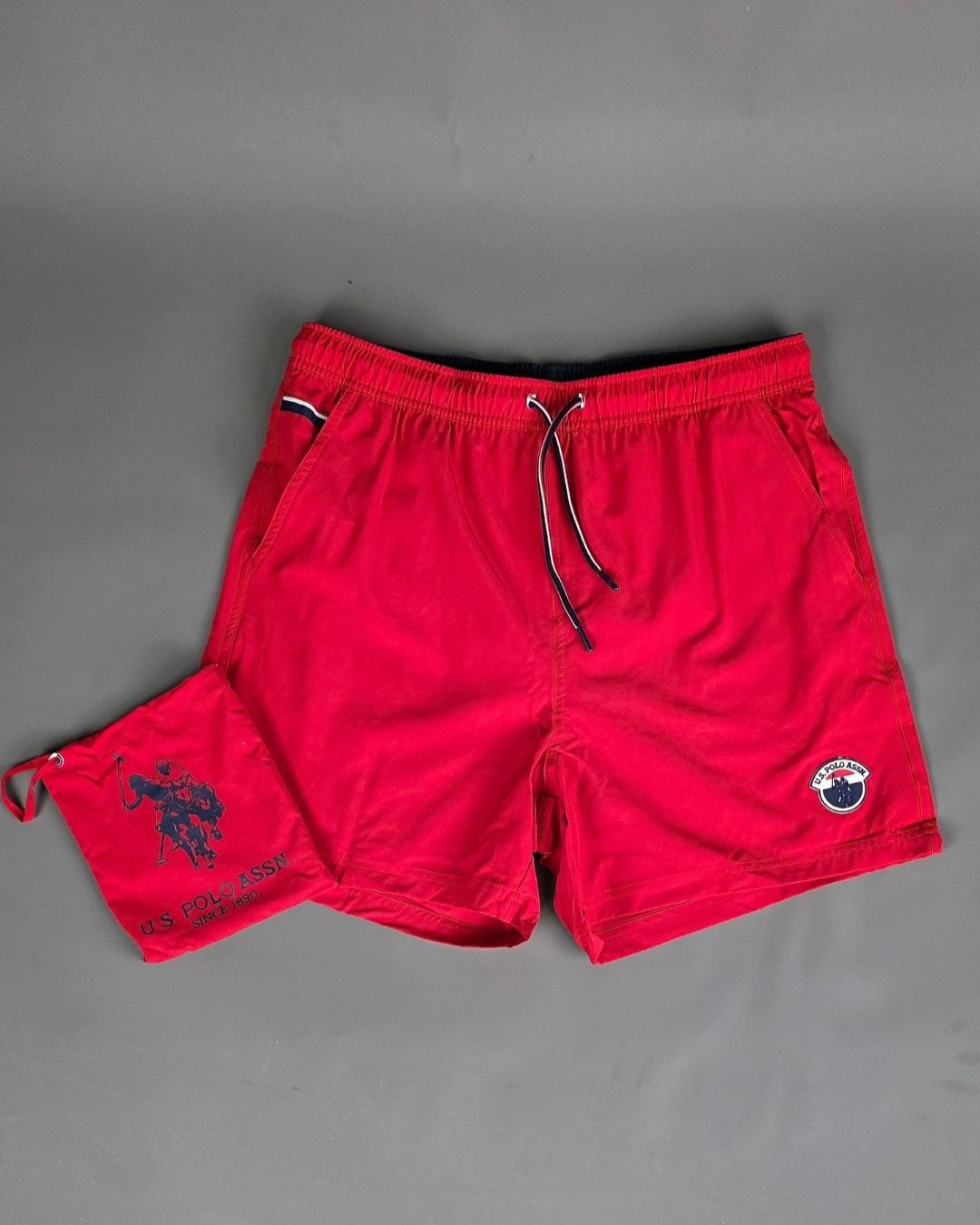 BAÑADOR US POLO ROJO PARA CABALLERO