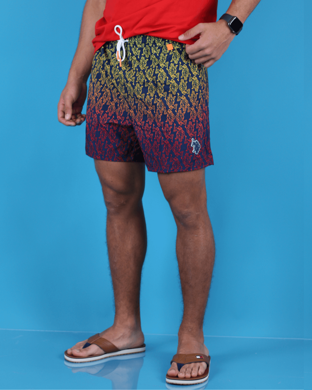 BAÑADOR US POLO ESTAMPADO