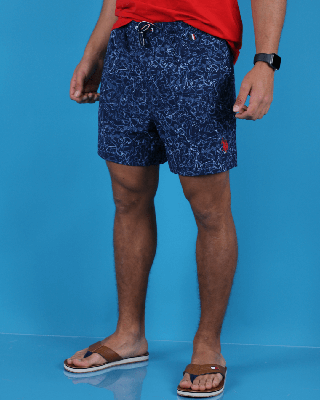BAÑADOR US POLO AZUL